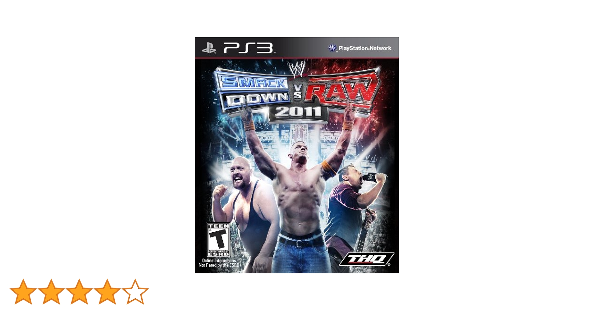 (未使用･未開封品)　WWE SmackDown vs. Raw 2011 - PS3 tu1jdyt WWE Smackdown vs. Raw 2011 - PlayStation 3 Standard Edition